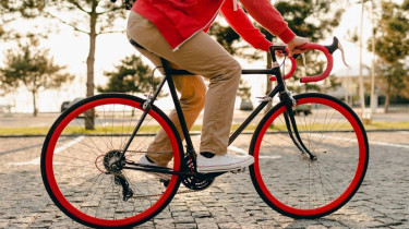 Садимся на велосипед