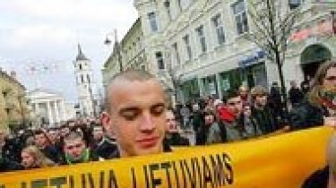 Литва идет на конфликт с евреями
