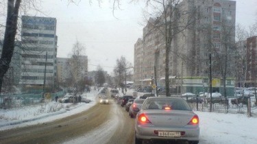 В Литве - по-прежнему осадки и гололед