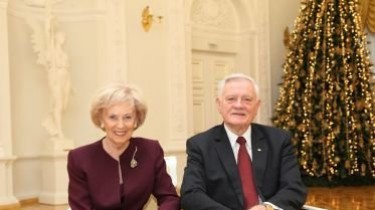 Рождественское поздравление президента Литвы