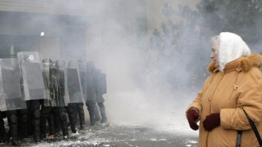 Последствия акции протеста в Вильнюсе: 151 участник задержан, 15 пострадавших