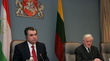 В.Адамкус: Литва и Таджикистан будут развивать двустороннее сотрудничество