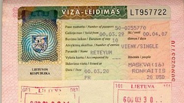 Литовские консульства будут выдавать визы онлайн? 