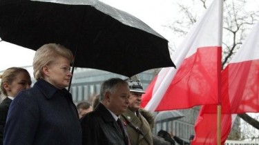 Д.Грибаускайте в Польше: мы празднуем и радуемся самому дорогому - нашей свободе