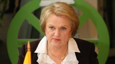 Казимира Прунскене создала партию Литовский народный союз