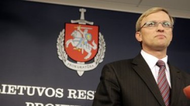 Генпрокурор Литвы подал в отставку