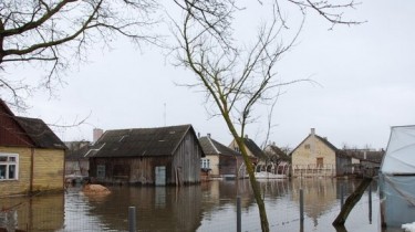 Давно невиданное наводнение началось в Литве