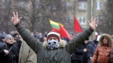 Левые: "Дело о беспорядках в Вильнюсе носит тенденциозный характер"