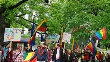 Шествие сексуальных меньшинств в столице Литвы состоится (дополнено)