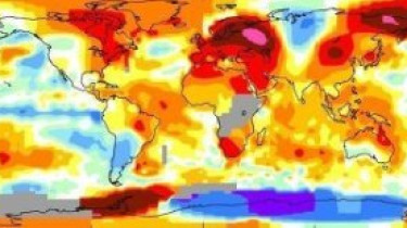 NASA опубликовало полную карту температурных аномалий