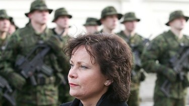 Министр обороны Литвы будет судиться с депутатом, сравнившим ее с преступным авторитетом