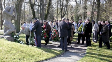 В память о погибших литовских ликвидаторах аварии на Чернобыльской АЭС