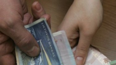 Рост зарплат в Литве в 2012 году составит 1,4%