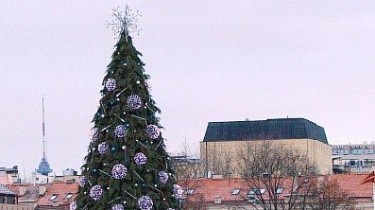 Православное Рождество - на Кафедральной площади столицы Литвы