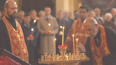 Молебен о погибших и всех пострадавших в годы Второй мировой войны в Пречистенском соборе