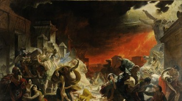 24 августа 79 г. в результате извержения Везувия под пеплом погребены древнеримские города Помпея, Геркуланум и Стабия