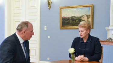 Президент вручила верительные грамоты послу Литвы в России
