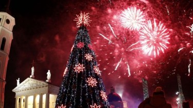 На Кафедральной площади в столице Литвы зажгутся огни рождественской елки