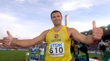 Олимпийский чемпион В. Алякна будет баллотироваться в одном из округов Вильнюса