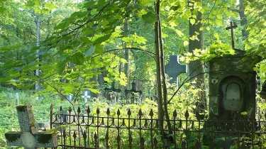 В Панявежисе при реконструкции улицы обнаружено православное кладбище