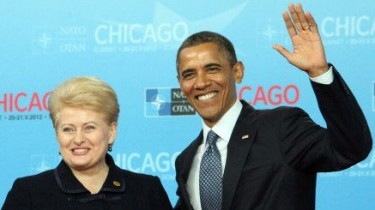 Президент Литвы поздравила президента США с юбилеем и отправилась на открытие Олимпийских игр