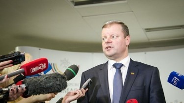 Назначенный премьер Литвы С.Сквярнялис: Ю. Пагоюс не может занимать пост министра юстиции