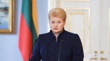 Президент Литвы Д.Грибаускайте поздравила Президента РФ В. Путина с Днем России