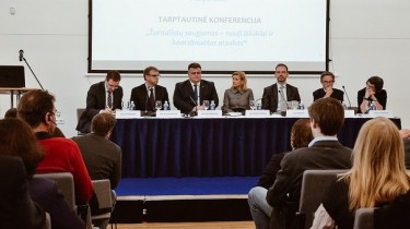 Во время дискуссии о безопасности журналистов – спор журналистки Russia today и главы МИД Литвы