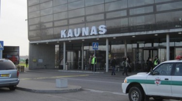 После закрытия Вильнюсского аэропорта ситуация в Каунасском аэропорту нормальная