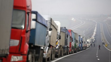Из-за обновления системы на границе Литвы с Беларусью образовались очереди грузовиков