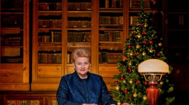 Президент Литвы примет участие в зажжении первой Рождественской ёлки страны