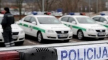 За один день после встречи Рождества возле Вильнюса были задержаны 14 нетрезвых водителей