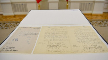 Германия передала Литве Акт о восстановлении независимости от 16 февраля 1918 года