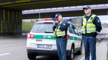 В мае по всей Литве - рейды дорожной полиции