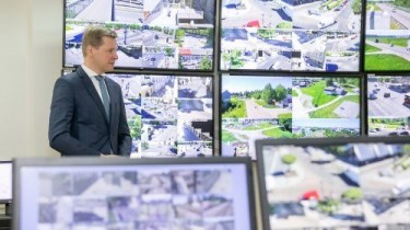 В Вильнюсе запущена современная система видеонаблюдения