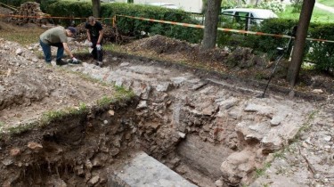 Археологи обнаружили амвон Большой Вильнюсской синагоги