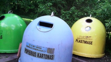 В течение двух лет в Вильнюсе оборудуют около 3 тыс. новых контейнеров для отходов