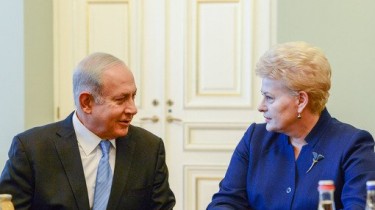 Президент: Литва хочет развивать связи с Израилем, но призывает соблюдать право