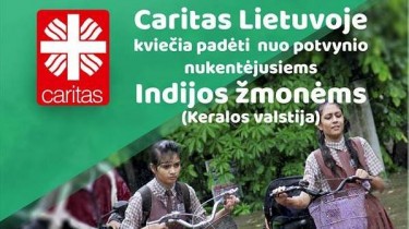 Caritas призывает людей жертвовать в помощь пострадавшей от наводнений Индии