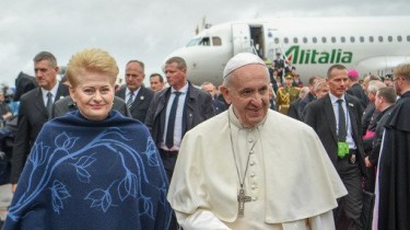 Президент Литвы отметила смелость папы Франциска в деле реформирования Церкви