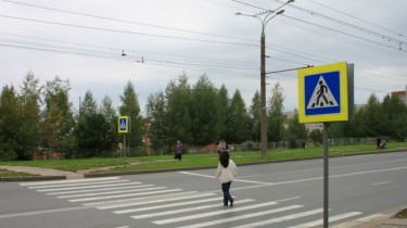 В Литве пешеходам запретили разговаривать по телефону при переходе улицы