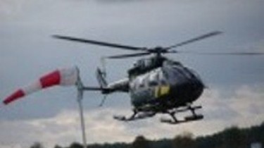 Вертолет пограничников за час доставил донорское сердце из Риги в Вильнюс