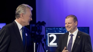 Премьер С. Сквярнялис встречается с Г. Науседой, чтобы обсудить политическую ситуацию