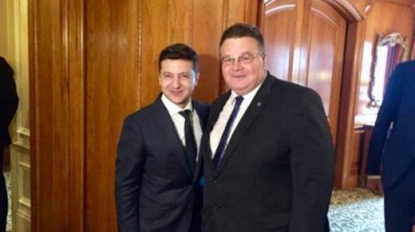 Л. Линкявичюс предложил В. Зеленскому провести конференцию о реформах Украины в Вильнюсе