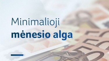 Правительство Литвы: минимальная зарплата в следующем году увеличится до 607 евро