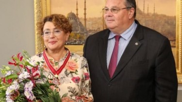 Фаине Куклянски вручена «Звезда литовской дипломатии»