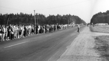 В годовщину Балтийского пути в Литве 10 тыс. человек воссоздадут живую цепь