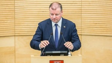 Сейм Литвы выразил доверие премьеру Саулюсу Сквярнялису