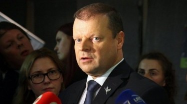 На время отпуска премьер-министра С.Сквернялиса заменит В.Шапока