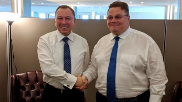 В Нью-Йорке встретятся министры ИД Литвы и Беларуси